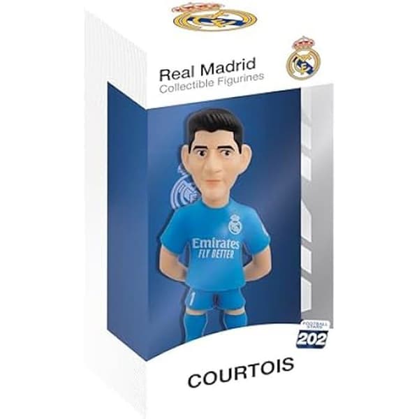 Figur - MINIX - MN18369 - Courtois - Real Madrid - 12 cm - PVC - Present till fans