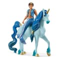 Miniatyrbild 1 av 2: Trition Aryon och Blue Unicorn Figur - Set med 2 delar - Hållbara leksaker för underhållning och låtsaslek - Present till