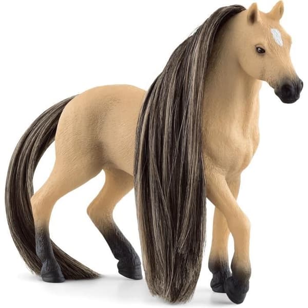 Schleich-figur av andalusisk sto som ska stylas - Box med hästfigur och tillbehör - För barn från 5 år -