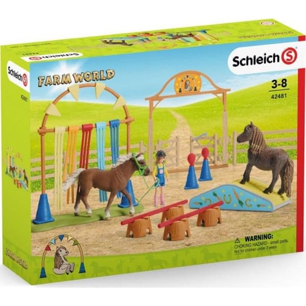Agilityträning för SCHLEICH Ponny - För barn - Farm World - 42481