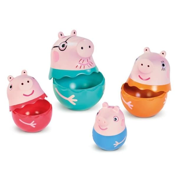 Peppa Pig giggande figurer - TOOMIES - För badet och fantasin - Unisex - Från 18 månader