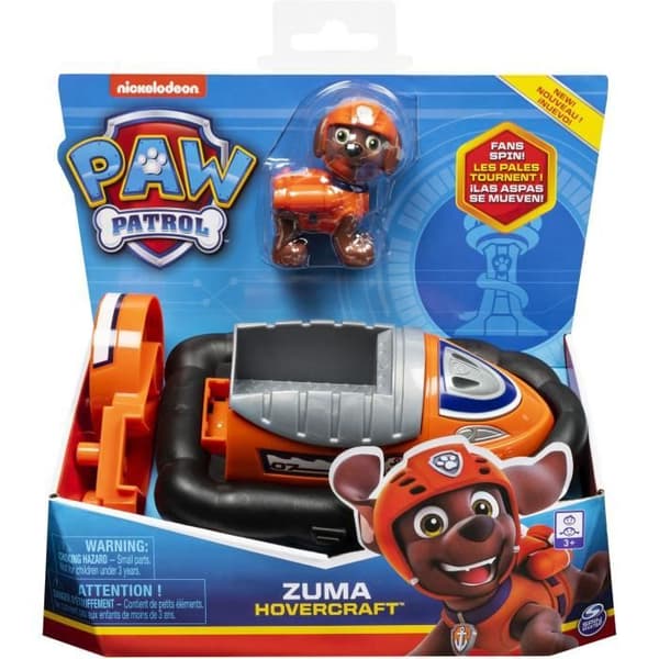 Paw Patrol Zuma minifordon och figur - PAW PATROL - 6061803 - Orange - Blandat