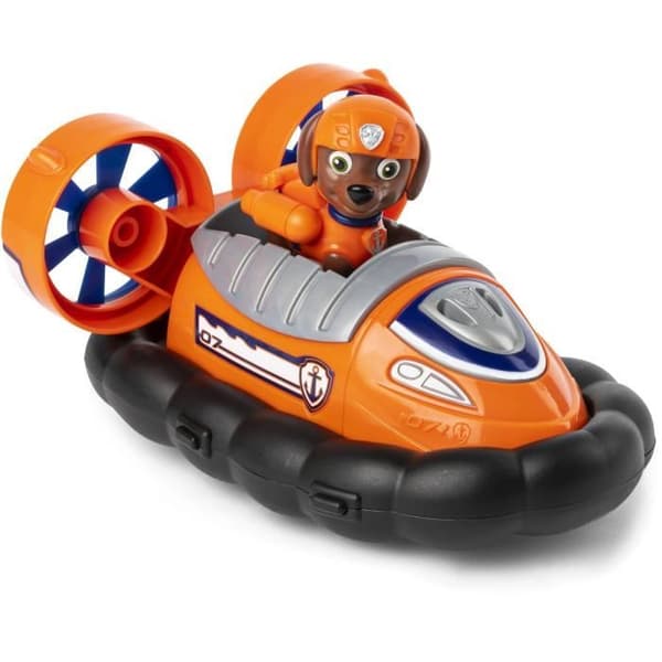 Paw Patrol Zuma minifordon och figur - PAW PATROL - 6061803 - Orange - Blandat
