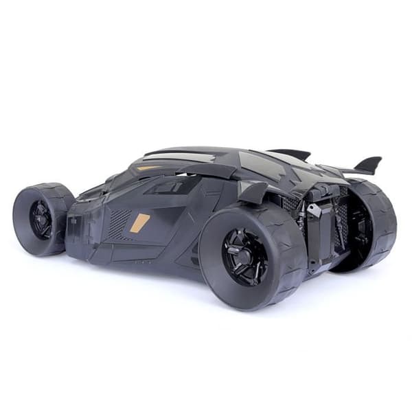 30 cm Batman statyett med sin Batmobile - BATMAN - Pack Batman + Batmobile - Mixed - Svart