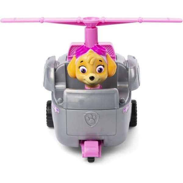 Paw Patrol Fordon med Stella Figur - PAW PATROL Brand - 15 cm - Blandat - Grå och Flerfärgad