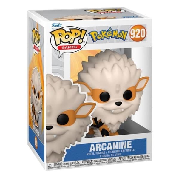 Pokemon POP! Spel Vinyl Arcanine (EMEA) 9cm