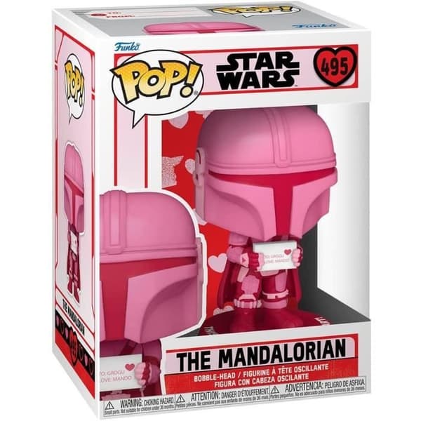 Funko Pop! Star Wars: Valentines S2 - Mandalorian