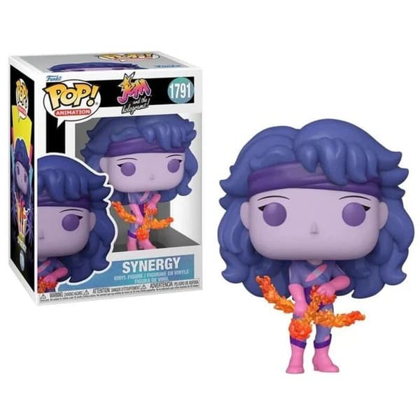 Figur - Funko Pop! - Jem och Hologrammen - Synergy - Högkvalitativ Vinyl - 9,5 cm
