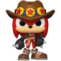 Miniatyrbild 2 av 2: Figurine - Funko Pop! - Sonic - Knuckles the Echidna - 9,5 cm - Kvalitetsvinyl - Idealiskt present