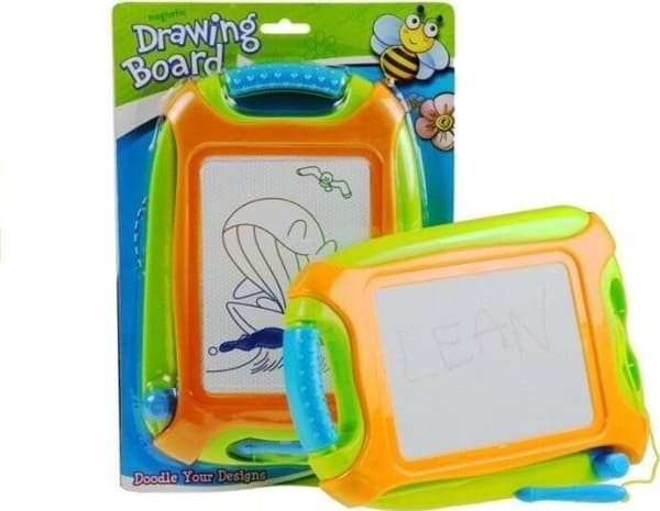 LeanToys Znikopis Magnetbrett på en blister + stylus