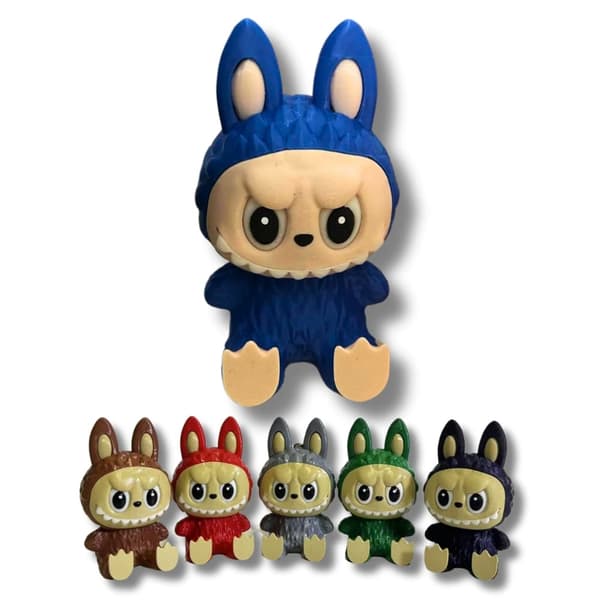 Labubu Pop Mart Monsters spännande figurleksak för bordsskiva