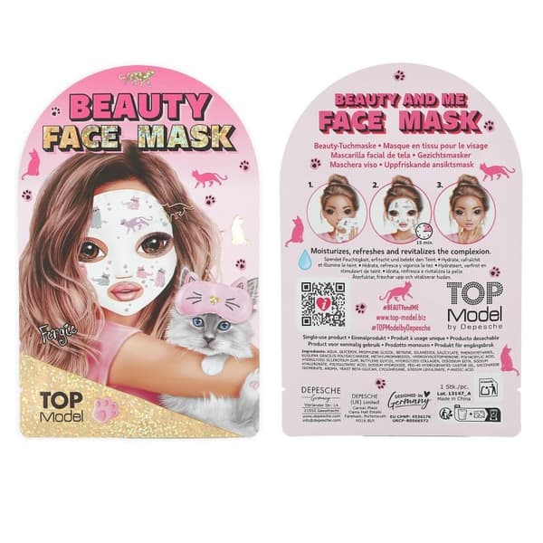 TOPModel Ansiktsmask, Djur BEAUTY and ME