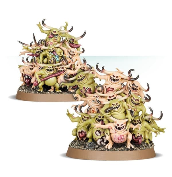 Warhammer 40k Maggotkin of Nurgle: Nurglings