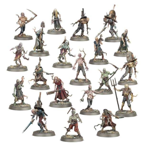 Warhammer 40k Soulblight Gravelords: Deadwalker Zombies