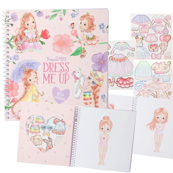 Princess Mimi Dress Me Up Stickersbok