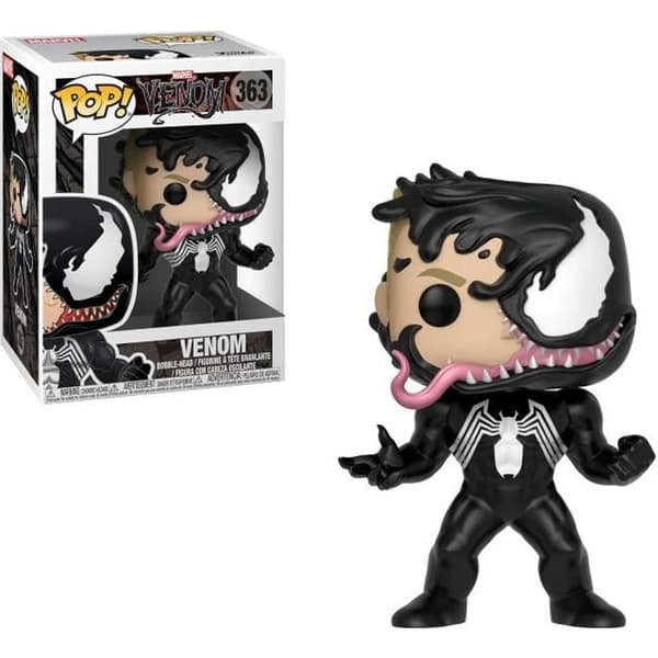 Funko Pop! Marvel Venom: Venom/Eddie Brock - 10 cm - Svart - Övriga