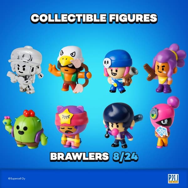 BRAWL STARS S1 FIGURER - 8-PACK DELUXE LÅDA VER.A