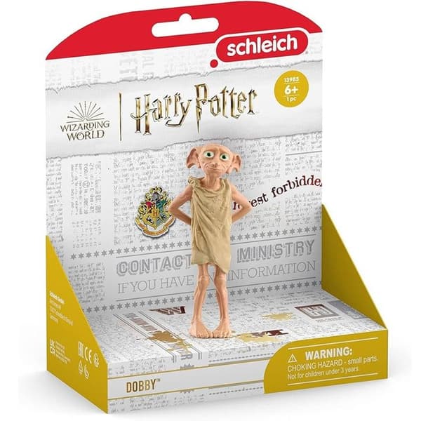 Dobby, figur från Harry Potter®-universumet, 13985, för barn från 6 år och uppåt, 3,5 x 3 x 8 cm - Schleich WIZARDING WORLD
