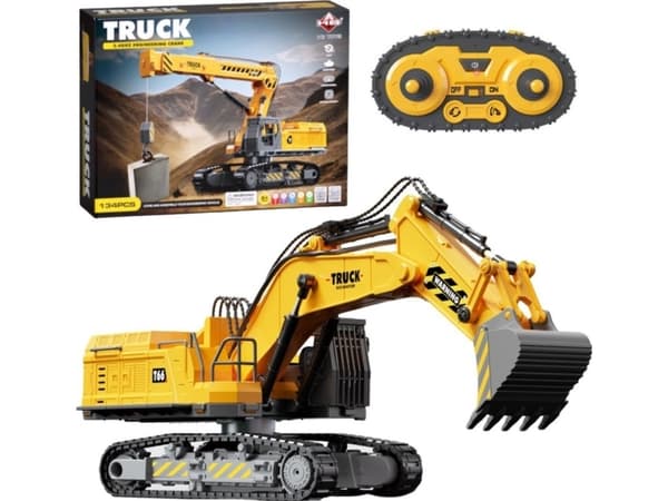 DIY Caterpillar kaivinkone kauko-ohjattava RC 133el EDUKAMP EDUKAMP