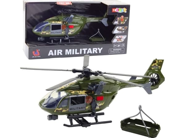 Militært helikopter Militært krokbårelys lyder 1:12 EDUKAMP