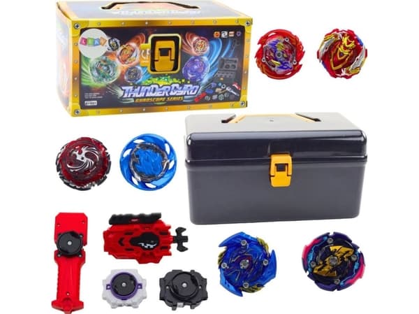 Sett med spinneskiver Spinners ThunderGyro Launchers 8 stk EDUKAMP