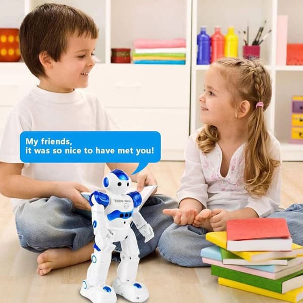 Miniatyrrobot - TD - Programmerbar - Gestsensor - USB uppladdningsbar - 3 år och uppåt