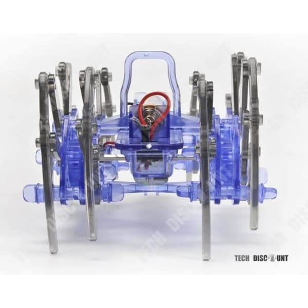 TD® Pedagogiska leksaker mekanisk spindel Robotbyggande barn djur miniatyr lekfull interaktiv Halloween jätteben spindel
