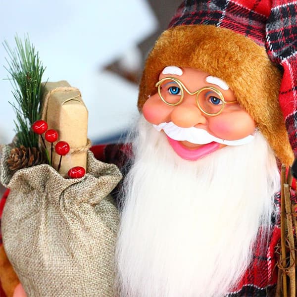 Santa Claus Ornament TD® 1 Santa Claus Ornament 30*60 cm Dekorativ prydnad som passar till julen