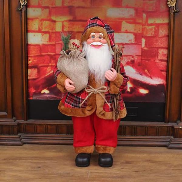 Santa Claus Ornament TD® 1 Santa Claus Ornament 30*60 cm Dekorativ prydnad som passar till julen