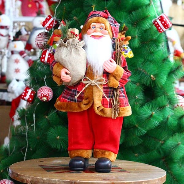 Santa Claus Ornament TD® 1 Santa Claus Ornament 30*60 cm Dekorativ prydnad som passar till julen