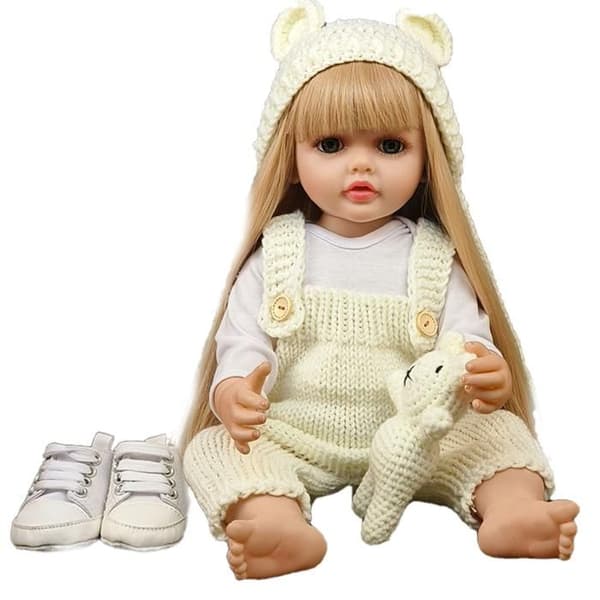 Docka Baby - Ej specificerad - 55cm - Plast och silikon - För barn 4-6 år - Vattenleksak