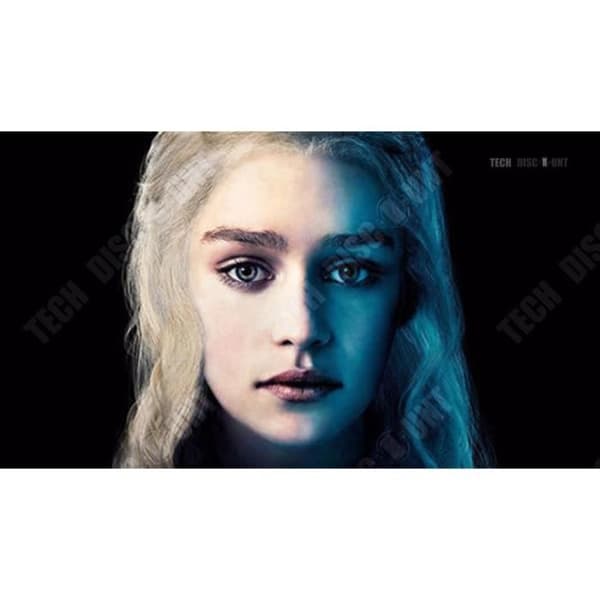 TD® statyett daenerys drake targaryen järn tron dekoration realistisk miniatyr karaktär replika leksak samling