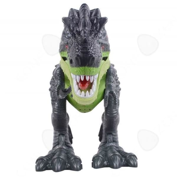 C® elektrisk dinosaurieleksak, simulering av Tyrannosaurus Rex-modell, musiksimulering - present till barns födelsedag eller N