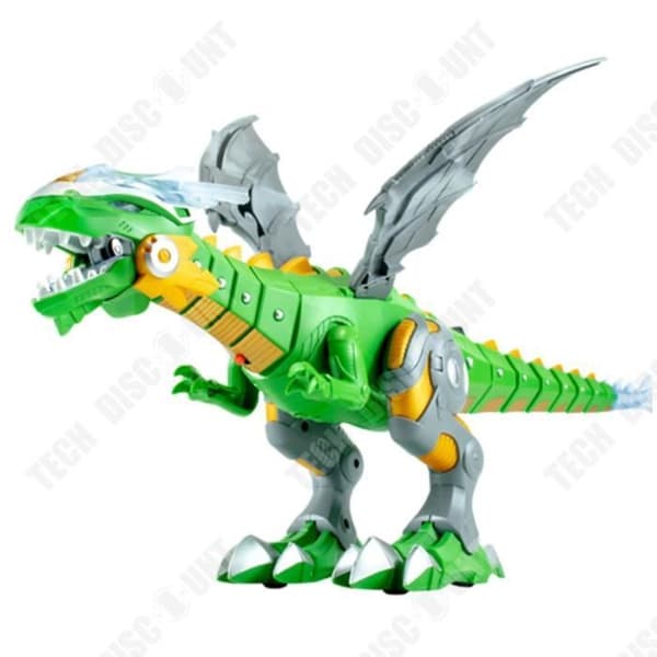 TD® Spray elektrisk dinosaurieljus eldsprutande mekanisk kampdrake simulering vetenskap och utbildning dinosaurie modellspel