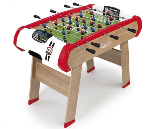 Smoby 640002, Monterbara, Air hockey, Billiard, Bordsfotboll, Bordtennis, Barn, Alla, 8 År, 15 År
