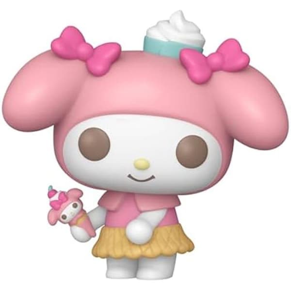 Figur - Funko Pop! - Hello Kitty - My Melody - Hållbar Vinyl - 9,5 cm