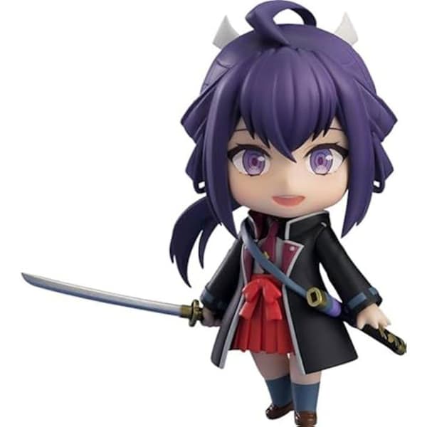 Figur Nendoroid - GOOD SMILE COMPANY - Nanao Hibiya - 10 cm - 3 ansiktsplattor - Katana inkluderad