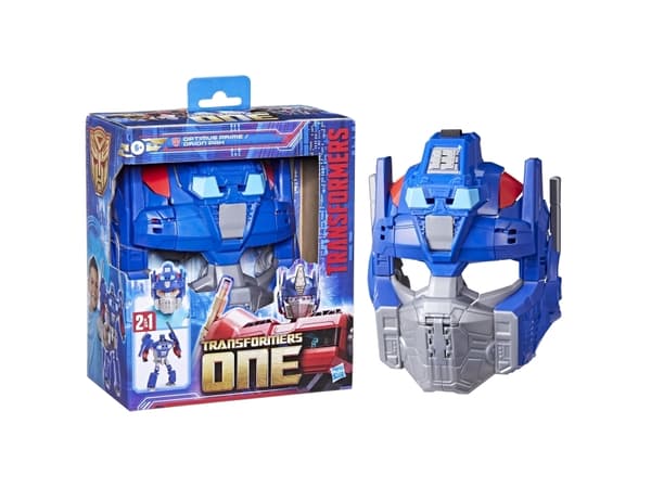 Transformers One 2 in 1 Optimus Prime (Orion Pax) Mask Action Figure, Child, Face mask, 6 yr(s), Movie, Transformers, 1 pc(s)