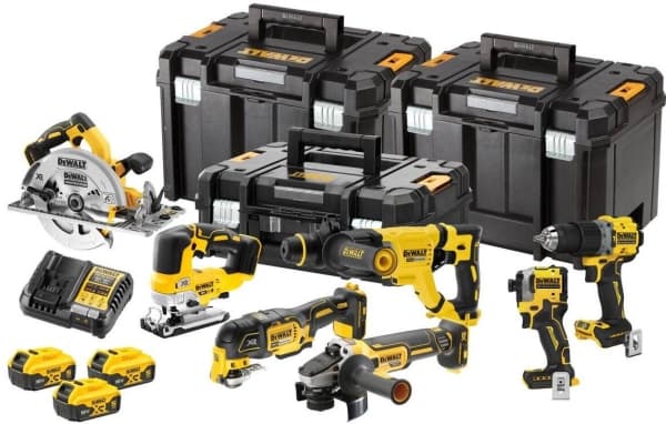 DEWALT.COMBO KIT 18V DCK706P3T 7-EL. 3x5.0Ah TSTAK