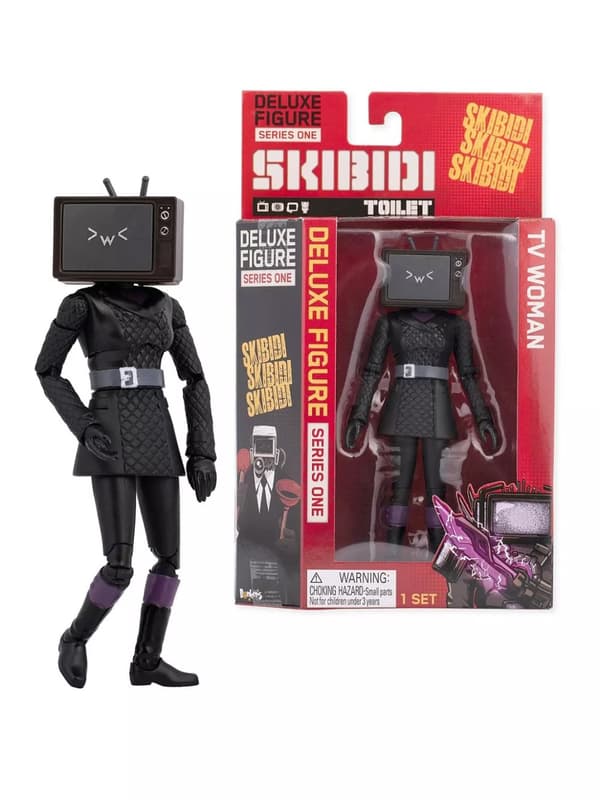 Skibidi Toilet Deluxe Figure 15cm TV Woman