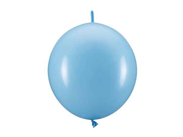PartyDeco LB13P-011J-20, Toy balloon, Latex, Light Blue, Monochromatic, Universal, Universal