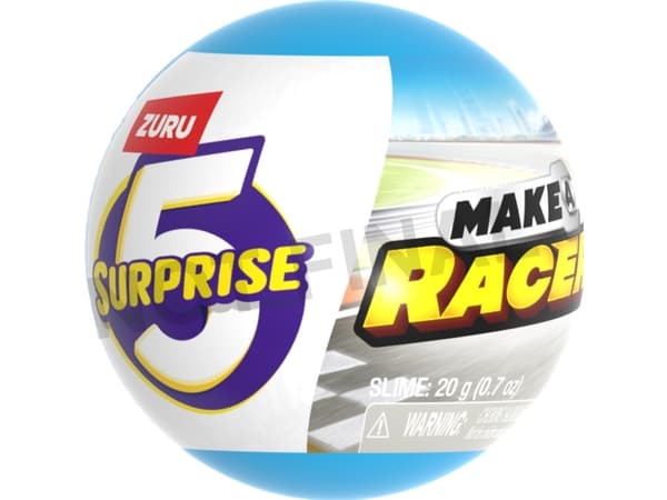 5 Surprise Make-A-Racer