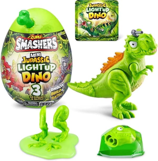 Smashers Nano Jurassic Light up Dino