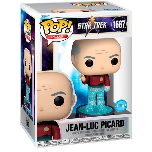 POP figure Plus Star Trek Jean-Luc Picard