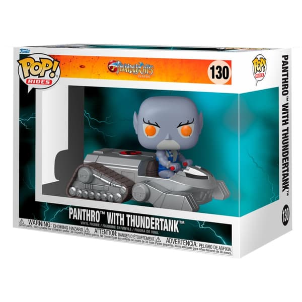 POP figure Rides Thundercats Panthro with Thundertank