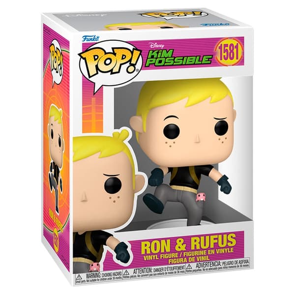 POP figure Disney Kim Possible Ron &#38; Rufus
