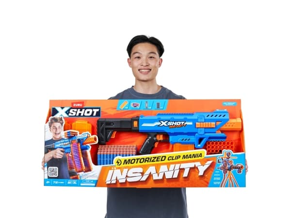 ZURU XSHOT Insanity Clip Mania (incl. 72 darts)