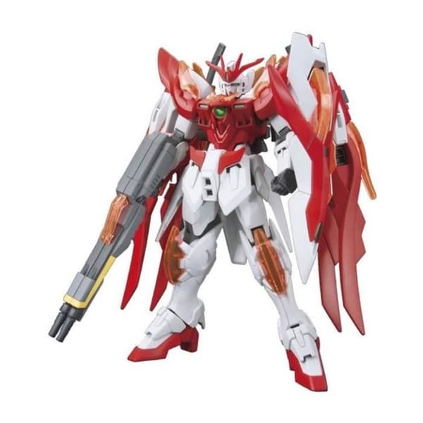 Gundam modell - Wing Gundam Zero Honoo Gunpla HG 1/144 13cm - INGEN NAMN - Ledad Gundam figur att montera