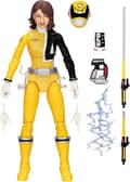 Miniatyrbild 2 av 6: Samlarfigur - POWER RANGERS - Gul S.P.D. Ranger - 15,2 cm - Tillbehör ingår - Från 4 år