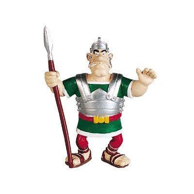 PLASTOY Asterix och Obelix legionärsfigur med sitt spjut - Looney Tunes - 60520
